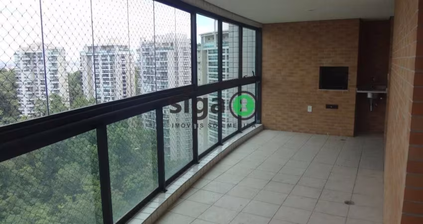Apartamento a venda com 4 suítes, 4 vagas, Panamby, Varanda Goumert, Villaggio Panamby