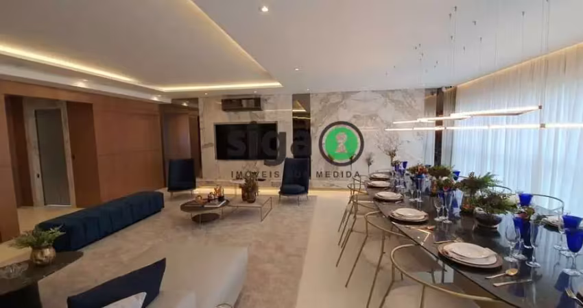 Apartamento novo de 166m² no campo belo com 3 suítes, varanda gourmet e lazer de alto padrão