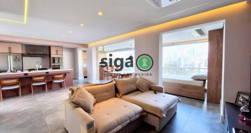 Apartamento de 138m2, com 3 suites e 3 vagas na Vila Andrade