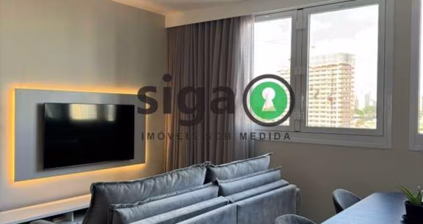 Apartamento 48m² para locação, localizado na Chácara Santo Antônio/SP