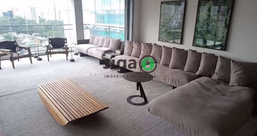 Apto para Locação, Mobiliado com 132m², 1 suite, 2 banheiros ,2 vagas, Vila Madalena