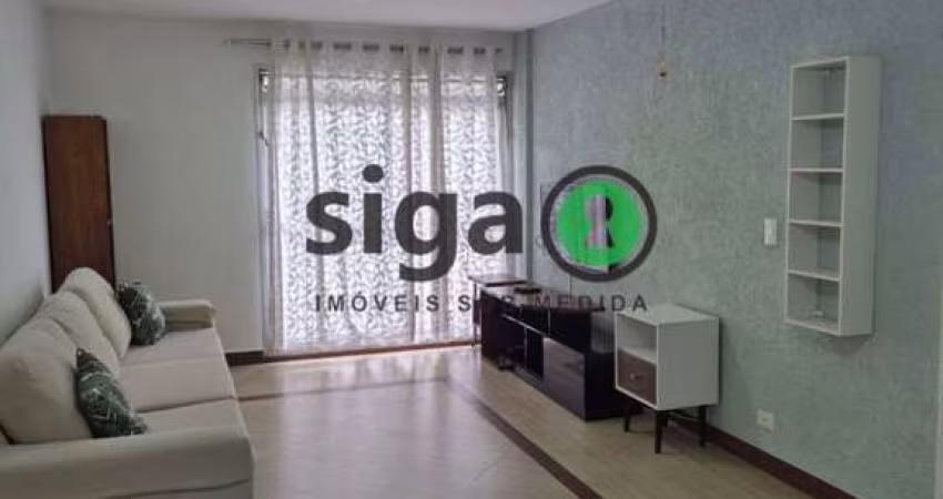 Apto no Itaim, com 105m², para locação, Mobiliado, com 1 vaga de garagem
