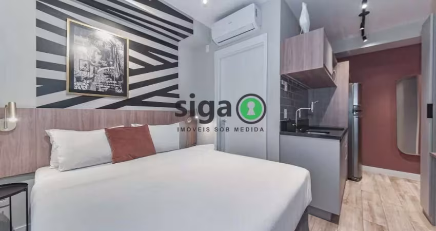 Studio no Brooklin - 26m², 1 quarto| a poucos passos do metrô!!