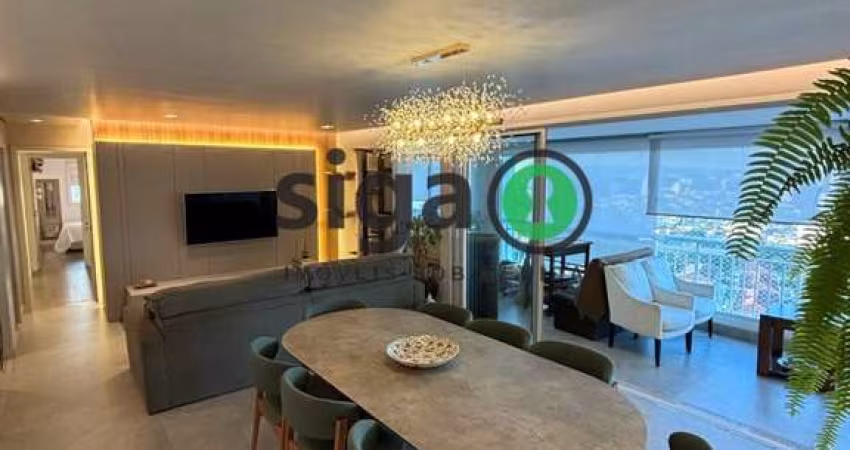 APARTAMENTO À VENDA NO CONDOMÍNIO PAULISTANO COM 177M²,   VARANDA GOUMERT