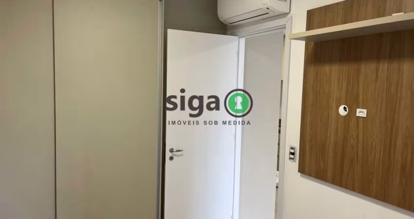 Garden Mobiliado na Chácara Santo Antônio á 2 Minutos do Metrô Borba Gato- 41m2, 2 quartos - Locação