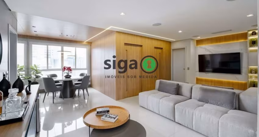 Apartamento à venda com 3 suítes, 2 vagas, 138m2, na Vila Andrade.