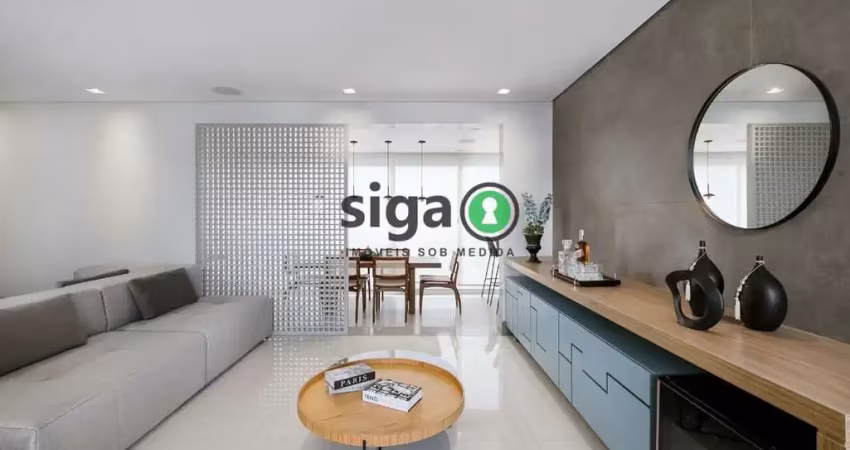 Apartamento com 3 suítes, 2 vagas, 138m2, à venda na vila andrade.