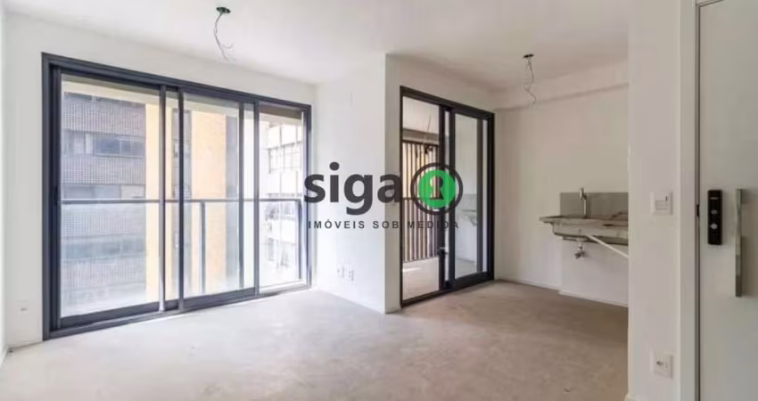 Apartamento Jardins de 2 quartos (sendo 1 suíte) e 2 banheiros completos, com piso de porcelanato