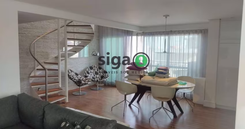 APARTAMENTO DUPLEX COM 1 DORMITORIO PARA VENDA E LOCAÇÃO NA RUA DIOGO JACOME