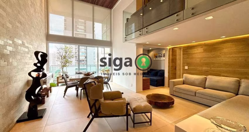 APARTAMENTO Á VENDA NO BROOKLIN, 4 QUARTOS SENDO 4 SUÍTES, 3 VAGAS! 195M²