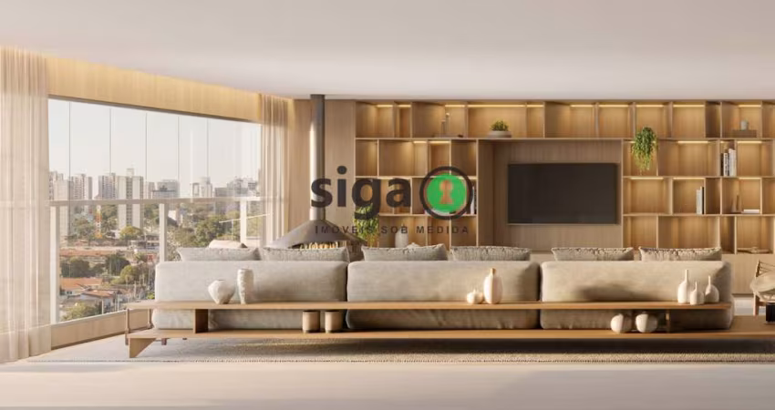Apartamento no Campo Belo à Venda ? 234m², 4 Suítes, 4 Vagas e Infraestrutura Completa