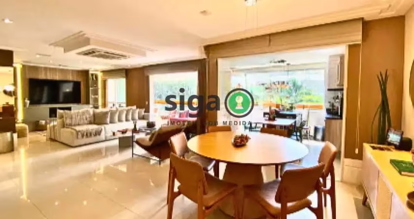 Apartamento à venda de 163m2 com 3 suítes e 4 vagas de garagem, na vila andrade