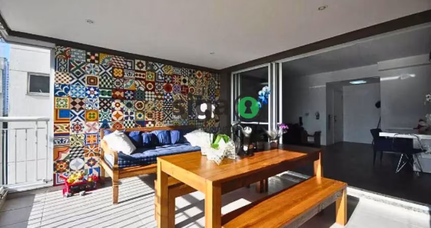 Apartamento à venda com 3 suítes,  168m2, e 3 vagas na vila andrade