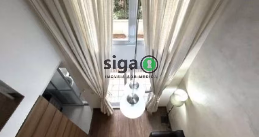 LofApartamento mobiliado com pé-direito duplo e lazer completo!!!!
