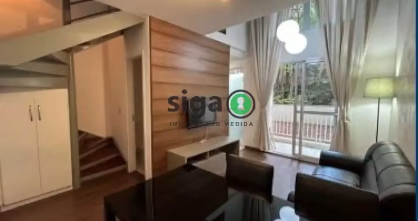 Lofapartamento mobiliado com pé-direito duplo e lazer completo!!!!