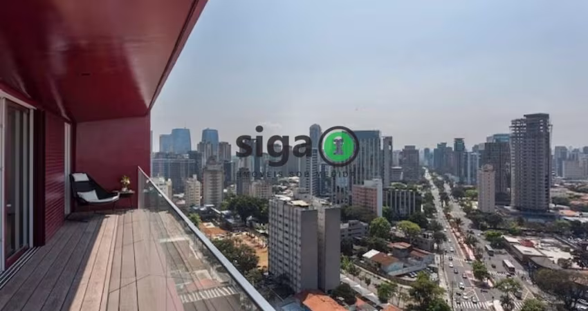 TRIPLO VILA OLIMPIA - UNIDADE PARA LOCAÇÃO NA VILA OLIMPIA MOBILIADO COM 95M²