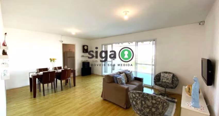 Apartamento à venda com 138m², 4 quartos e 2 vagas na Chácara Santo Antônio