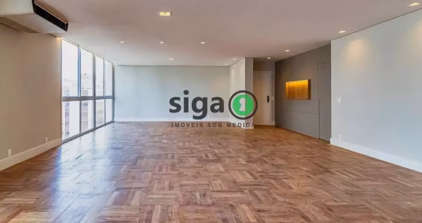Apartamento alto padrão 250m² - 3 suítes - reformado -  sanra cecília