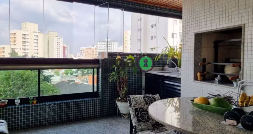 Apartamento 156m² | 3 suítes + 3 vagas + varanda gourmet | 50m do metrô praça da árvore . mirandópol
