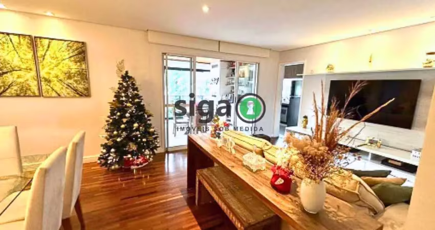 Apartamento à venda com 105m², 3 quartos e 2 vagas na chacara santo antonio