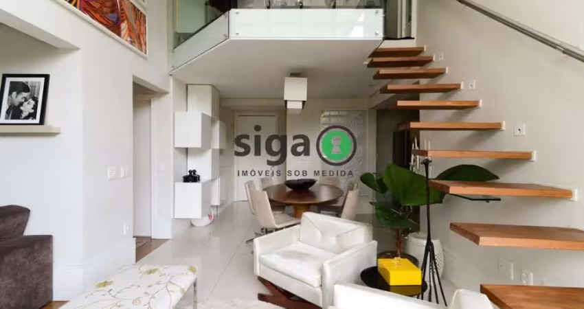 Apartamento para alugar mobiliado! de 110 metros, 1  suíte e home office no panamby