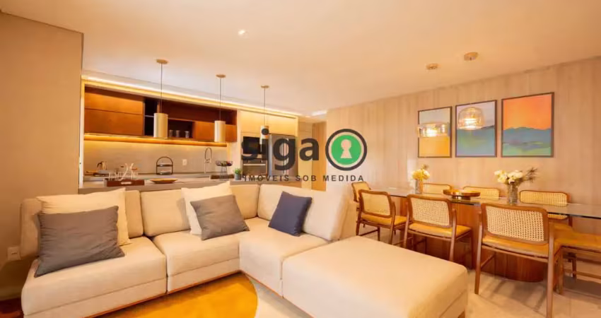 Moema: apto de 111m² com 3 suítes e lazer completo ? alto padrão