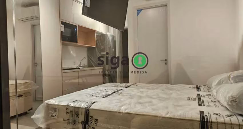 Apartamento studio para locação mobiliado em pinheiros, são paulo - sp