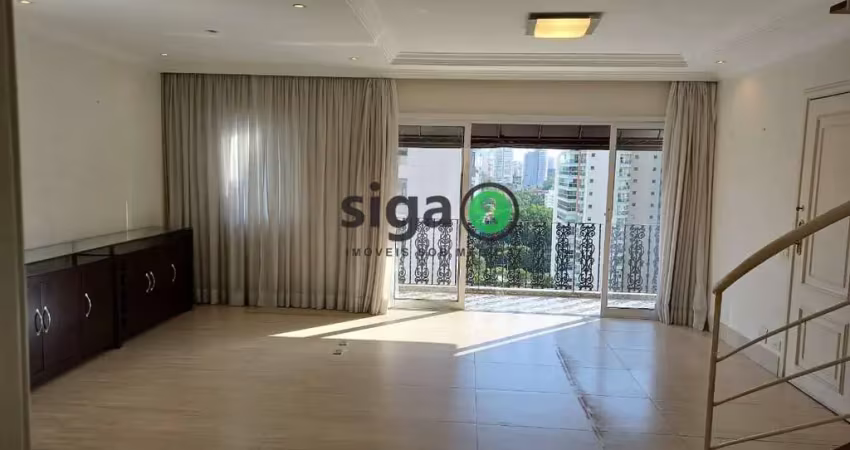 Cobertura duplex 3 suites 2 vagas no brooklin  - sp