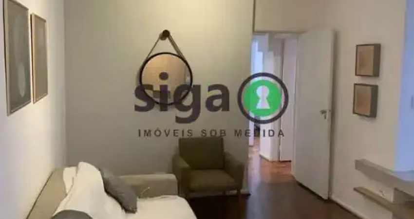 Apartamento para locação com 98m², 3 quartos, sendo 1 suite, 1 vaga no itaim, mobiliado