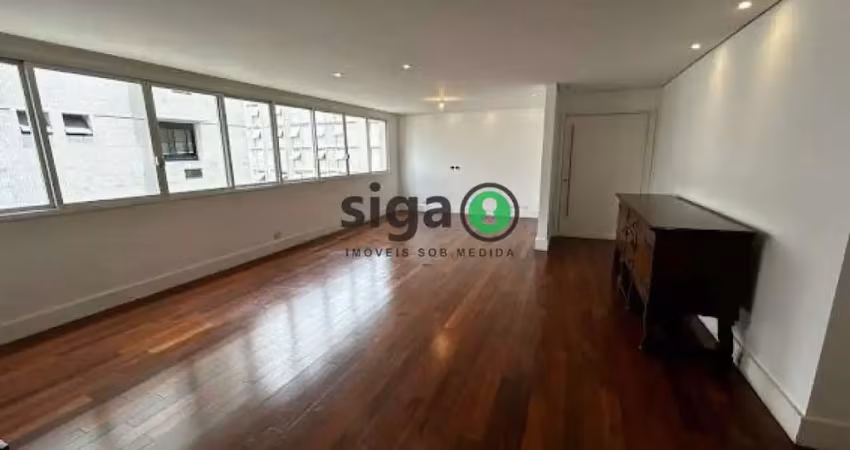 Apto para locação com 190m², com 3 quartos, sendo 1 suite, 2 vagas, sem  mobilia