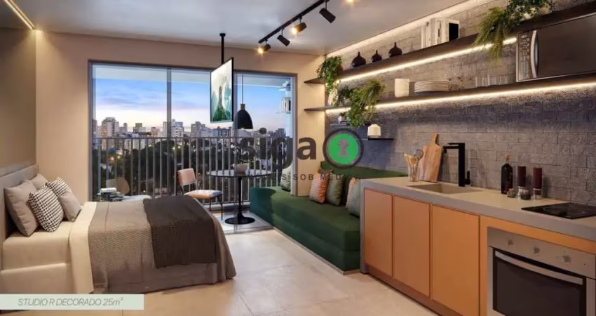 Apartamento studio para venda em santo amaro, são paulo - sp