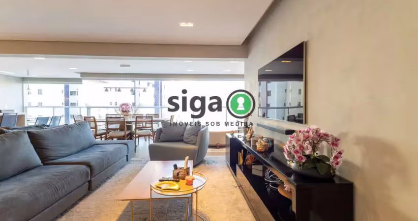 Apartamento com 4 quartos, 3 vagas, lazer completo com 189m²