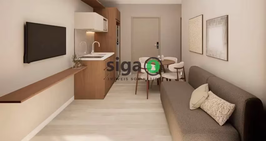 Apartamento moema 37m² mobiliado próximo a faria lima, hospitais e faculdades