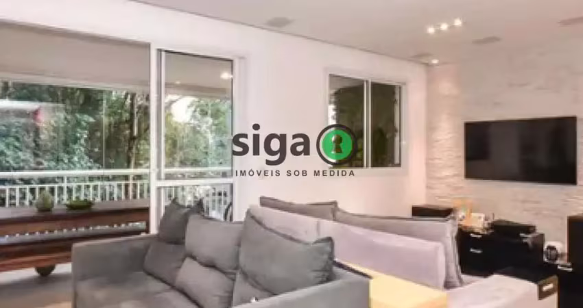 Apartamento à venda com 3 suites, 2 vagas, 138m2, na vila andrade.