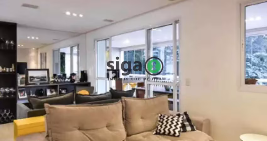 Apartamento para locação com 3 suites, 2 vagas, 138m2, na vila andrade.