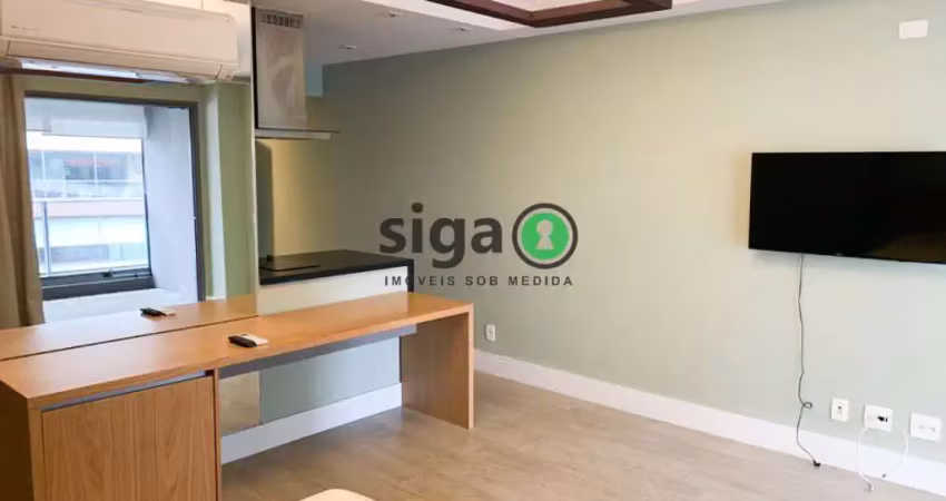 Apartamento 43m² com 1 dormitório sendo 1suíte localizado no brooklin/sp
