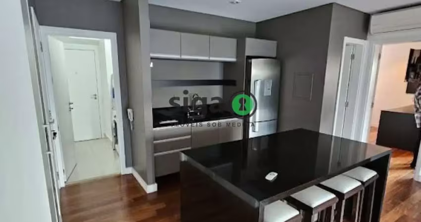 Apto para locação com 93m², 1 suites, 1 vagas, semi mobiliado no itaim