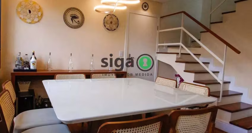 Apartamento duplex para venda 96m², 2 suítes, 2 vagas - vila suzana - sp