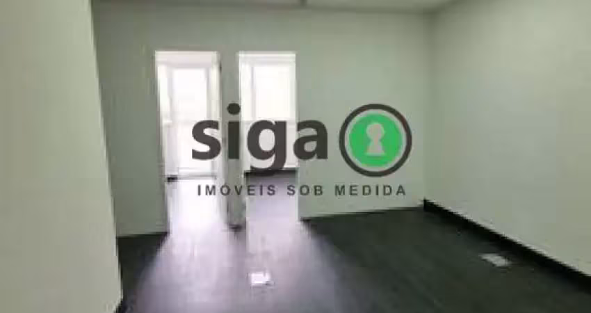 Locação de sala comercial na vila andrade (morumbi) com 2 salas fechadas, recepção e 2 vagas