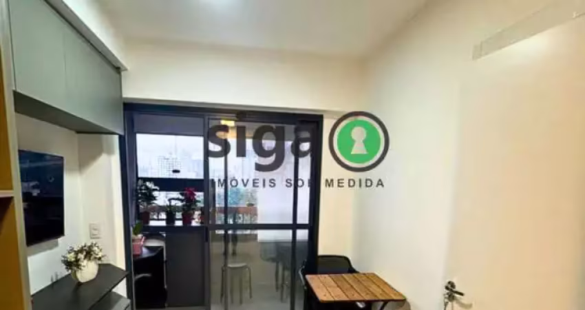 Studio no brooklin 26m², 1 quarto a poucos passos do metrô!!