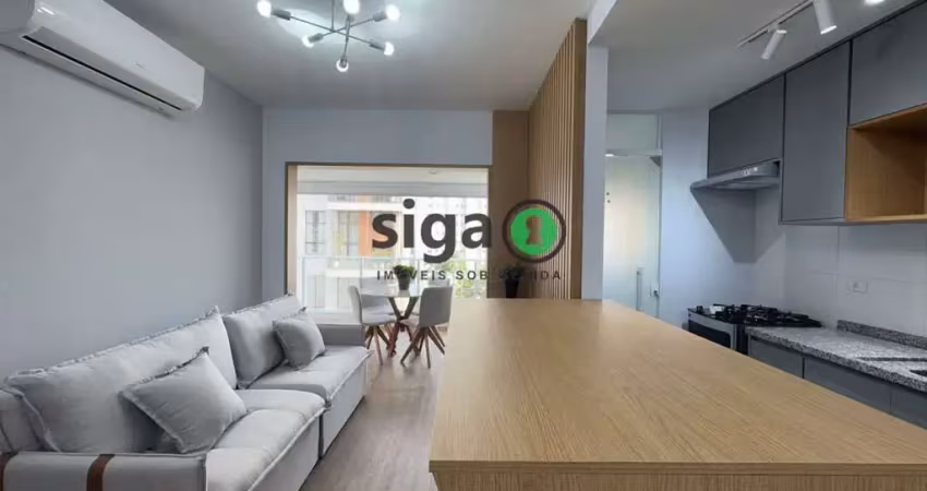 Apartamento mobiliado a venda no panamby!! de 52 m² com 1 vaga.