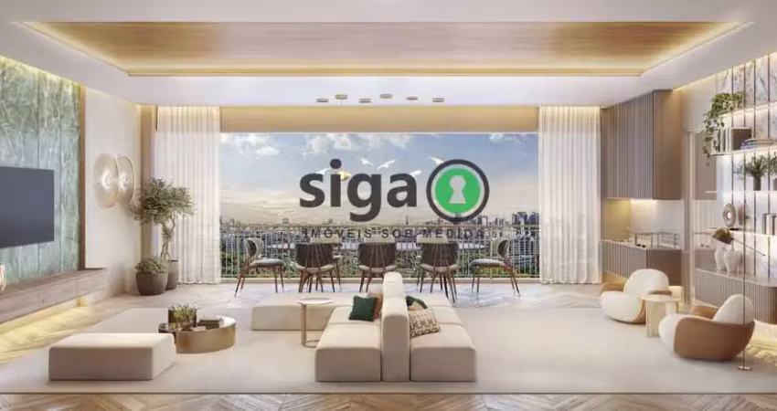 Apartamento para venda no brooklin 03 suítes, são paulo - sp