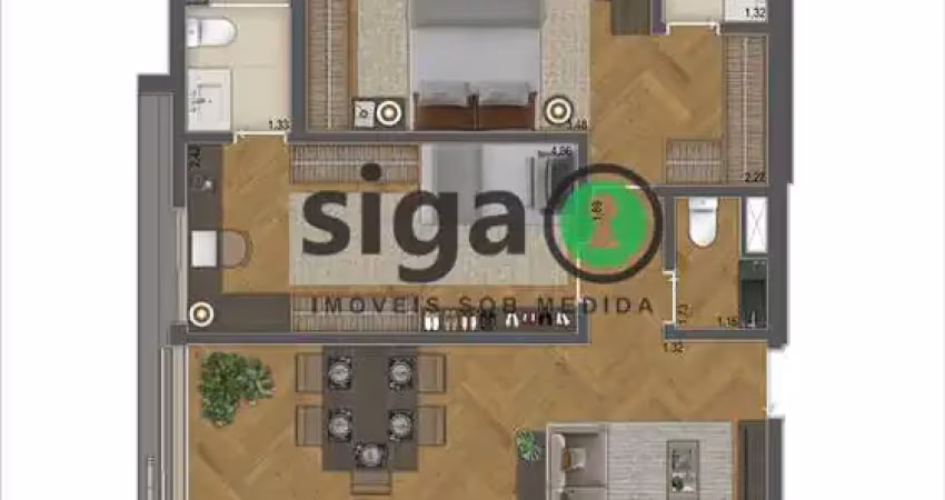 Apartamento com 2 quartos à venda na Avenida Pedroso de Morais, 909, Pinheiros, São Paulo