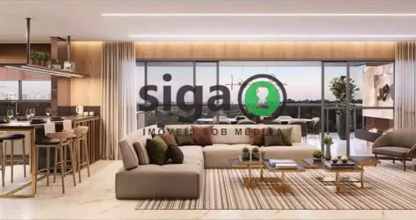 Apartamento 138m² brooklin | 4 dorms (2 suítes) e 2 vagas