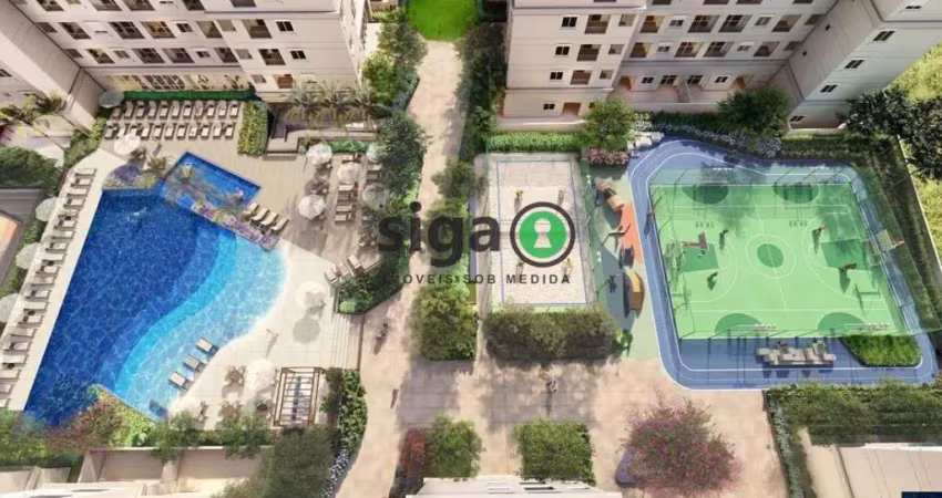 Blue home resort jockey: apartamento de 70m² com lazer completo e sofisticação