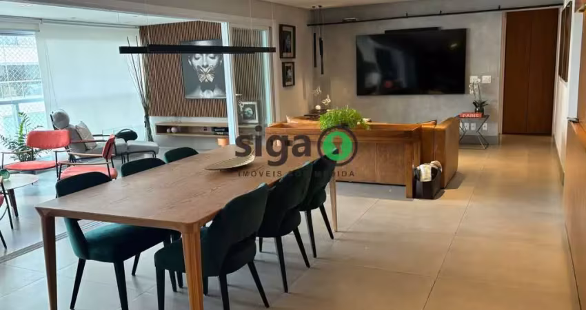 Apartamento à venda no brooklin ? 189m², 4 quartos, 3 vagas e lazer completo