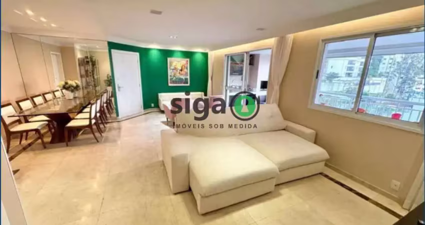 Apartamento de 127m² para venda e locação com 3 dormitorios no morumbi