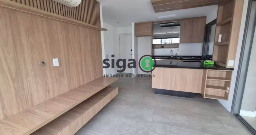 Apto para locação, semi mobiliado, com 70m² no jardim américa, 2 dorms, 1 suite, 1 vaga de garagem