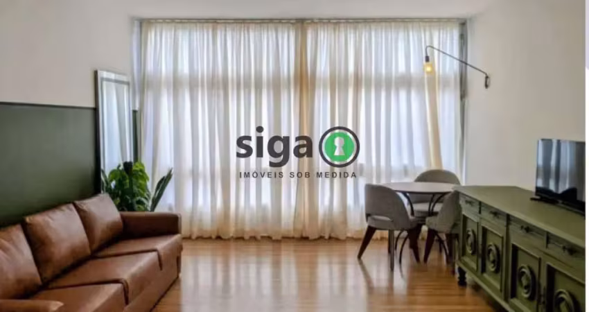 Apartamento de 117 metros 2 dormitórios para venda em pinheiros