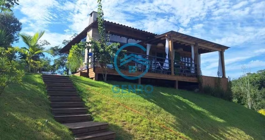 Chácara com Casa de Campo com Piscina e uma Bela Vista do Por do Sol à venda em Canelinha/SC